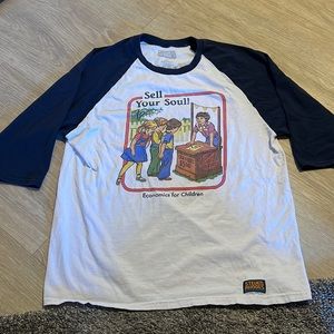 Steven Rhodes T shirt - cruel humor